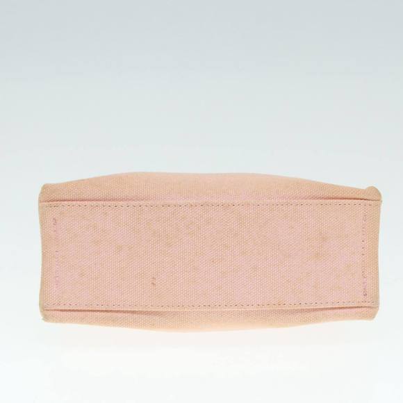 BURBERRY Blue Label Hand Bag Canvas Pink Beige Auth ti1990 - Picture 5 of 16